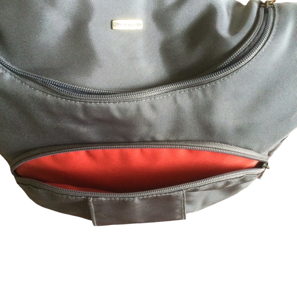 Travelon Gray Anti-Theft Nylon Crossbody Bag - Picture 7 of 16